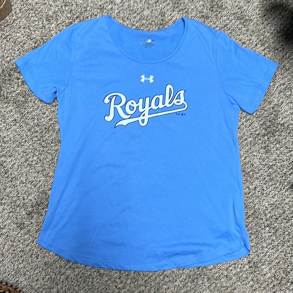 Light Blue Royals Fitted T-Shirt